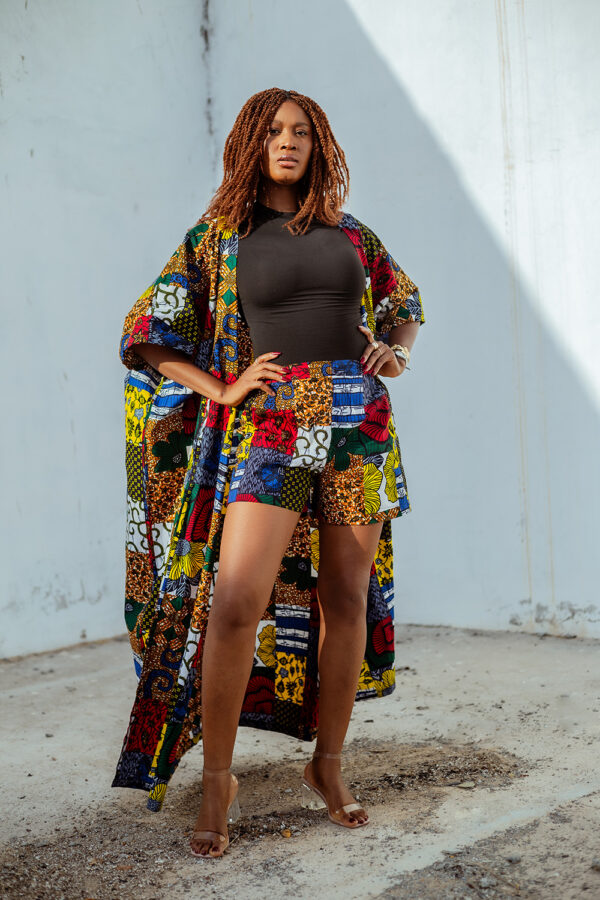 The Bold Patchwork Ankara Set