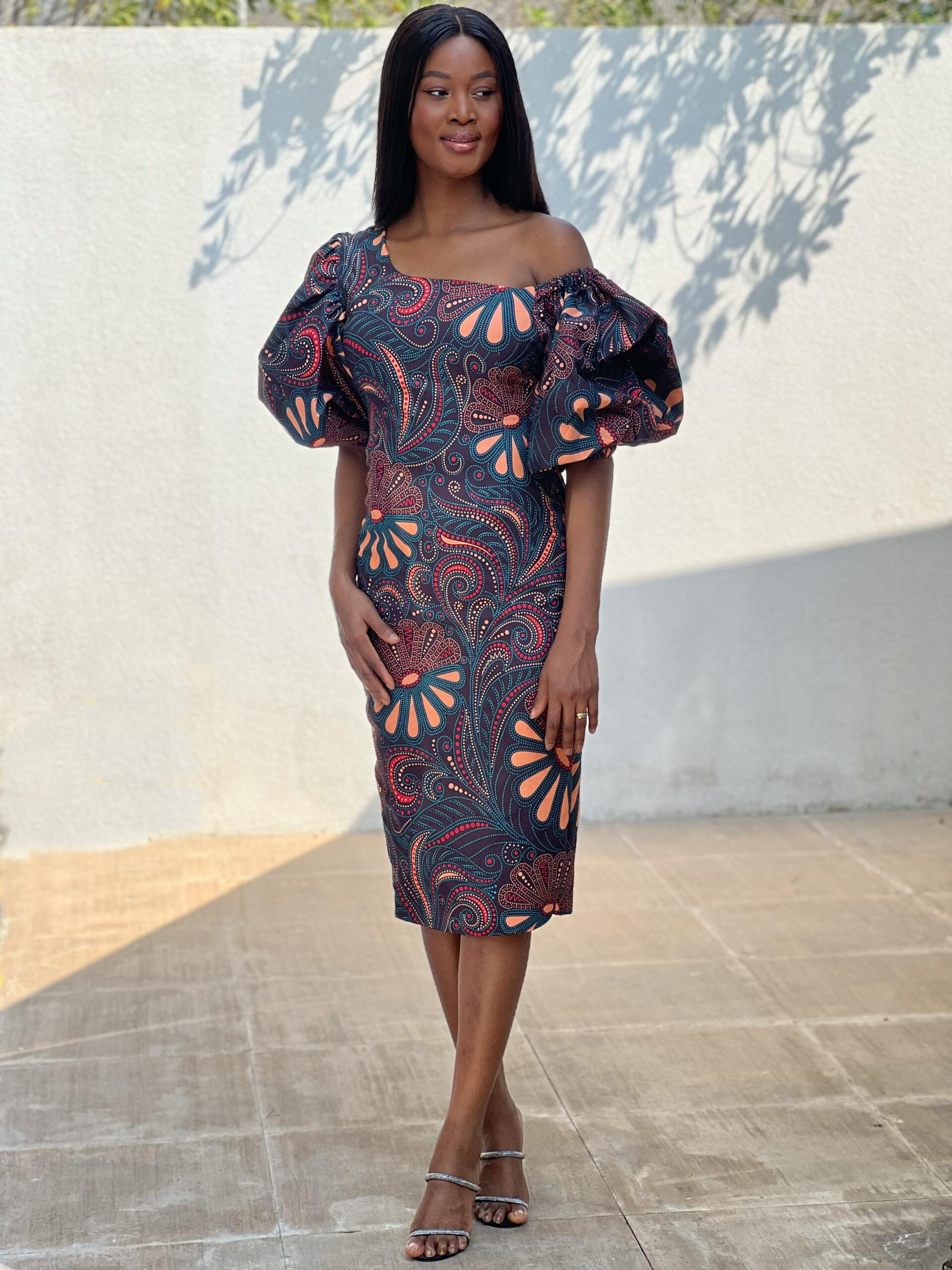 Fireworks Midi Dress - Image 2