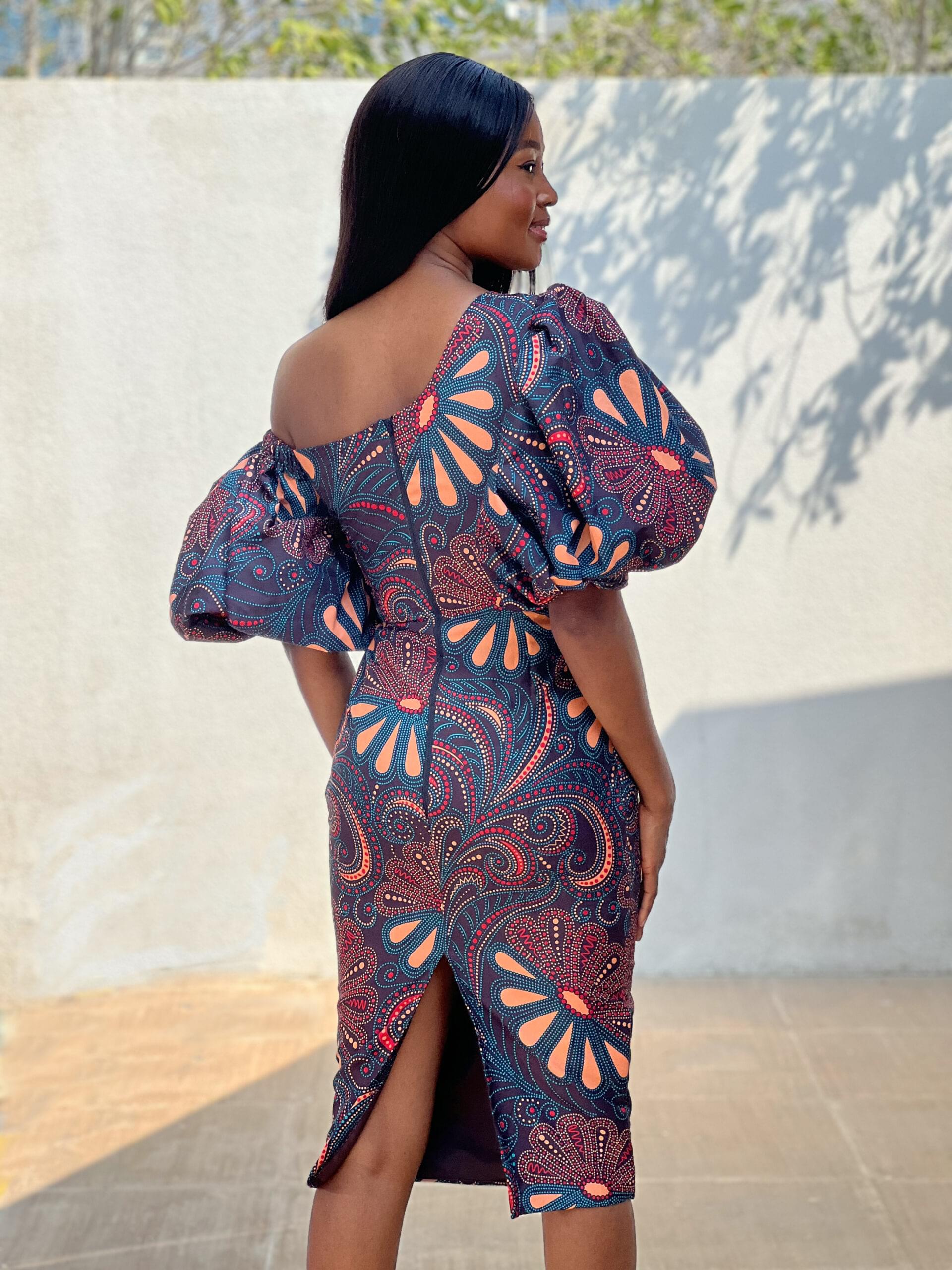 Fireworks Midi Dress